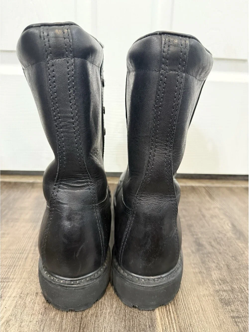 Belleville Tactical Black Leather Boots Size 7.5 W 261
